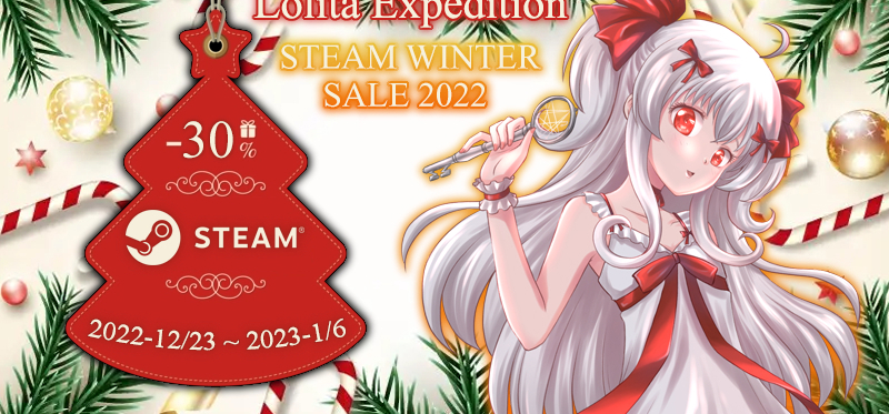 2022年Steam冬季大减价30%！