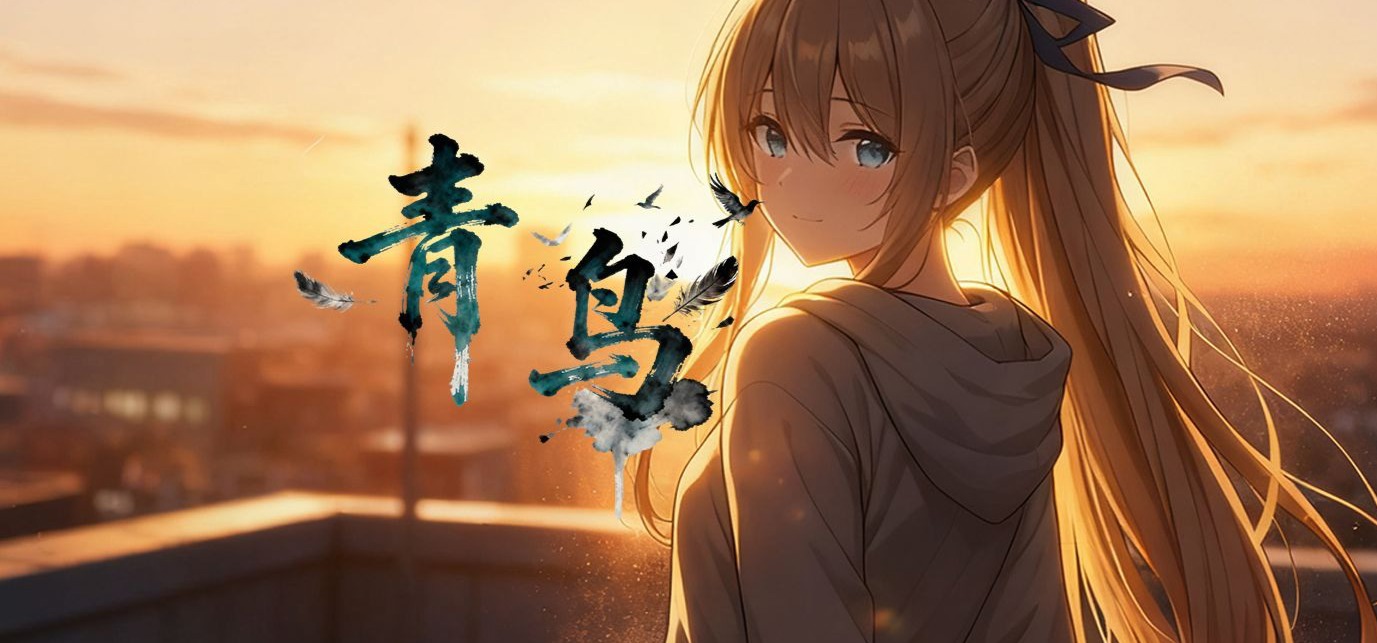 【个人独立开发免费Galgame/视觉小说】《青鸟》PV公开：你能改变注定的死亡吗？
