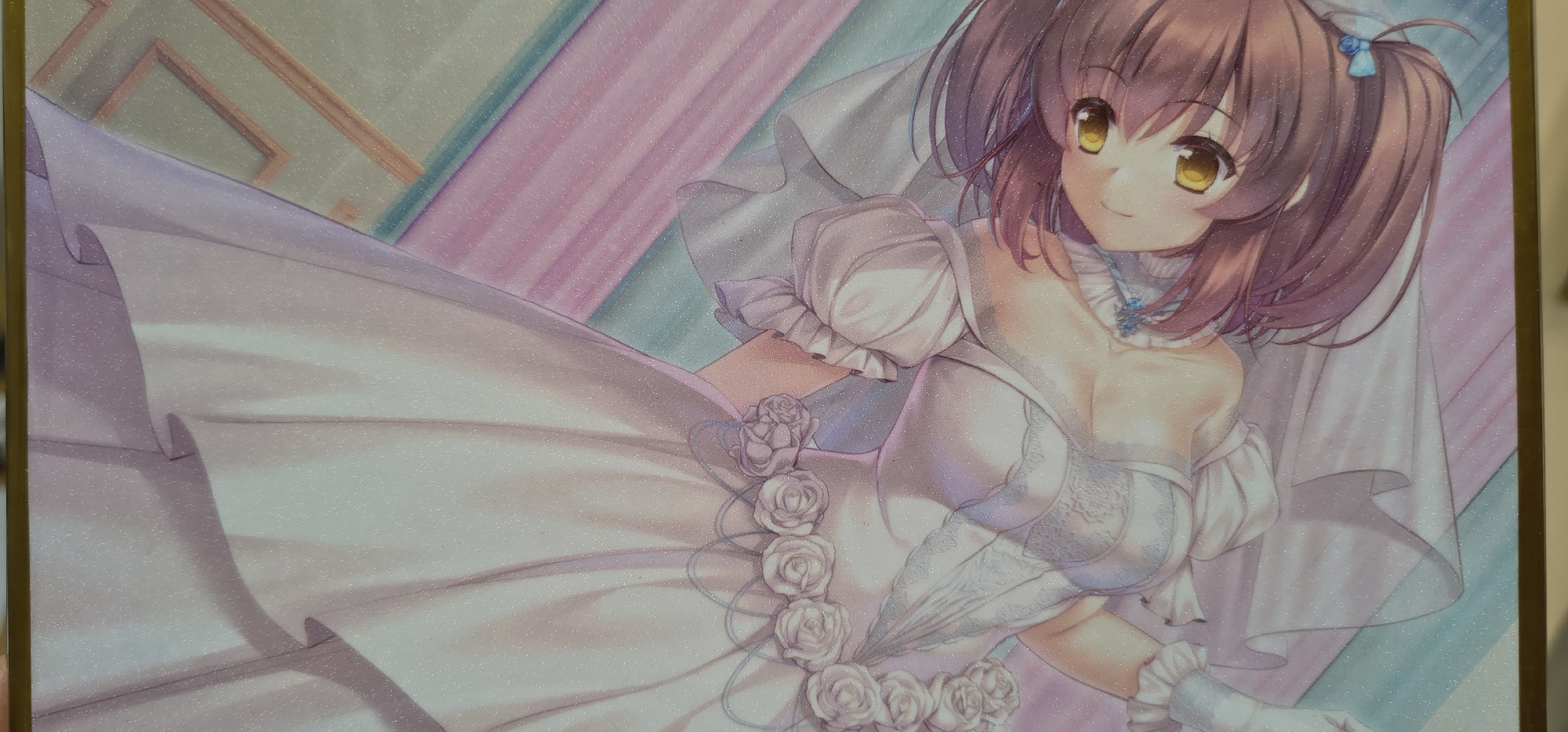 木馨的色纸周边样品到了，小涵的晚一些估计才能看到样品