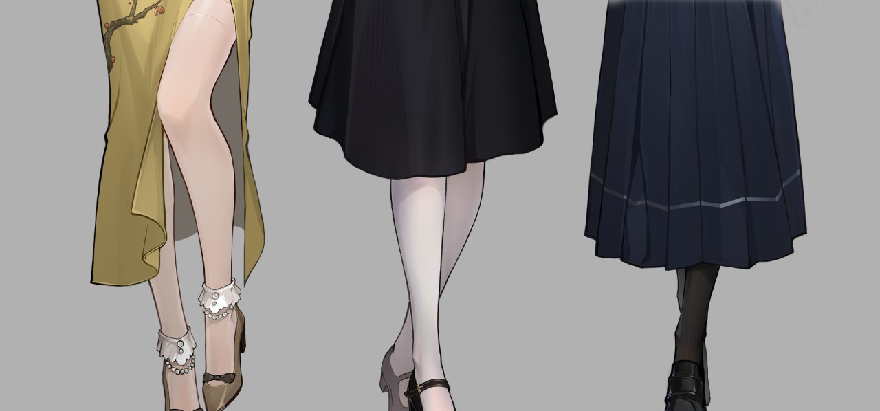 民国的丝袜（脏）——为了避免画师的努力白费，我决定再来发一次