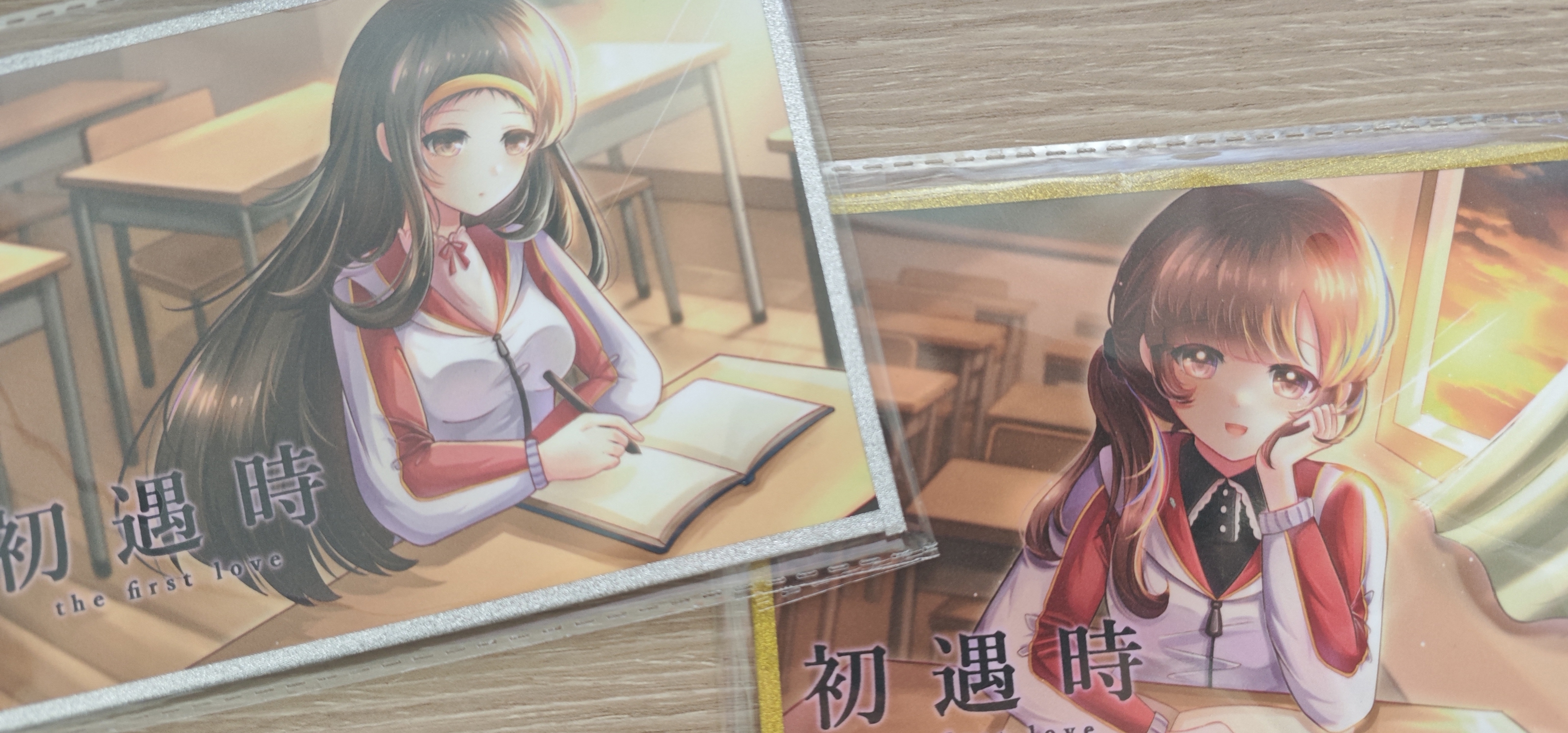 初遇时的众筹周边全部发完啦