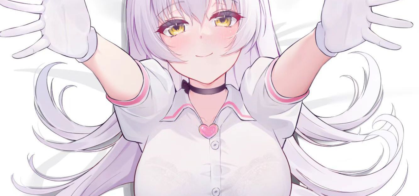 透过的白色护士服，隐隐看到下面的黑蕾丝，大雷快要撑爆了