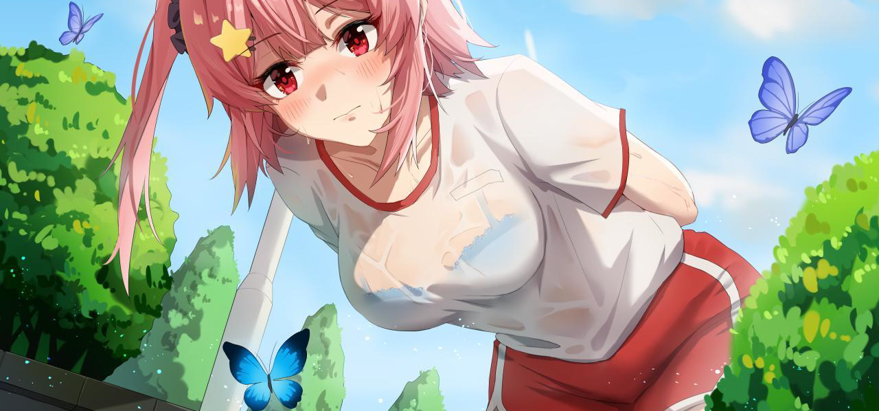 体育课偷懒，还有美少女来递水？间接接吻的恋爱喜剧！CG鉴赏3