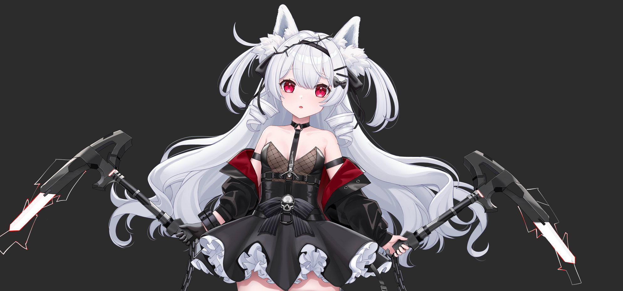 肉腿！白毛红瞳！萝莉妹妹~CV是多娜多娜/万华镜女主同款？