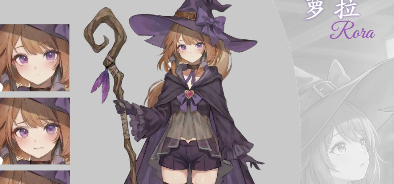 西幻真宫Gal《孤狼之春》女主角情报-萝拉