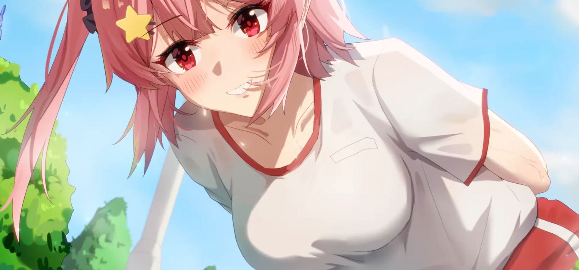 国产Gal《无力系的我，乐观派的她》主界面待机动画X女主角印象BGM