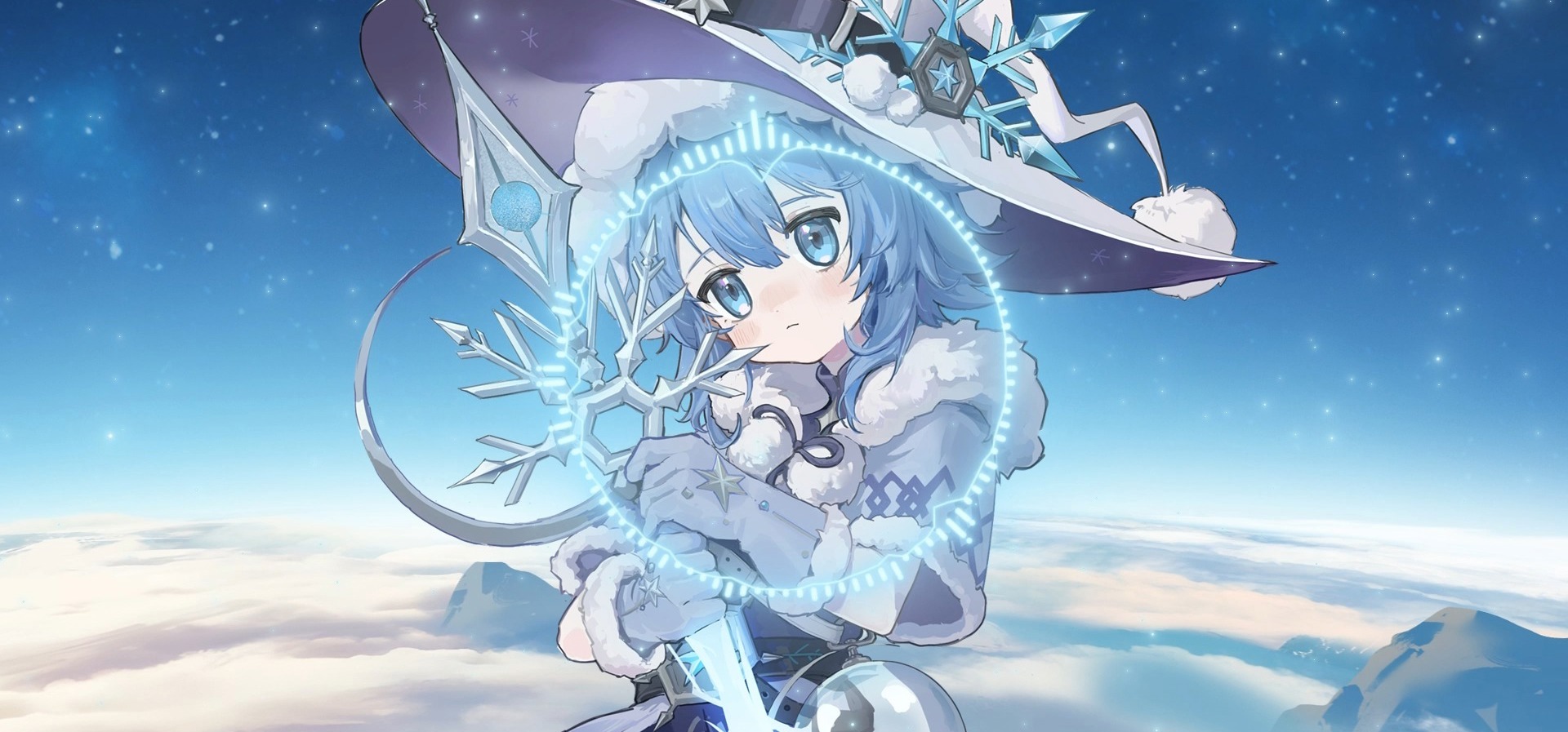 奇幻AVG《Seren》角色战斗曲 - 艾尔莉丝主题「雪花莲」 | 在寒冬中悄然盛开的坚韧小花