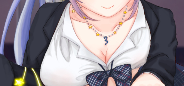 本次demo更新新任务：和巨乳神秘蓝毛女谈恋爱？！