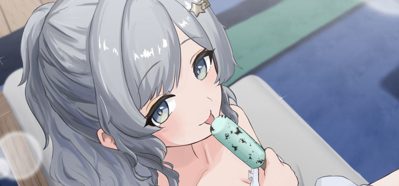 姐姐在舔的冰棒应该是什么口味的？