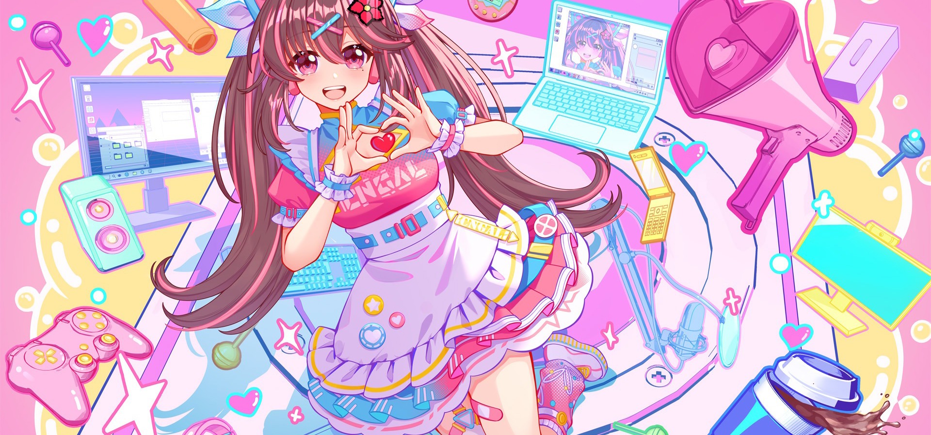 免费美少女游戏《回忆忘却之看板娘》定档周六发布啦，啪唧啪唧[卖萌]https://store.ste......