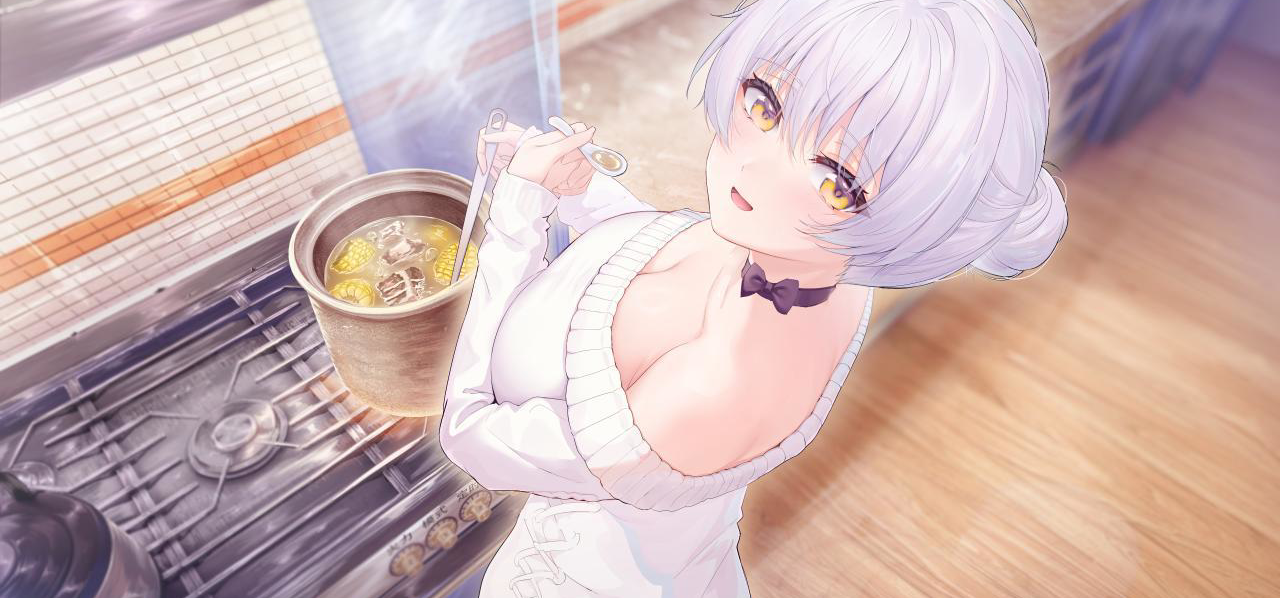 正在为你煲汤的方槐姐……祝大家除夕夜快乐！