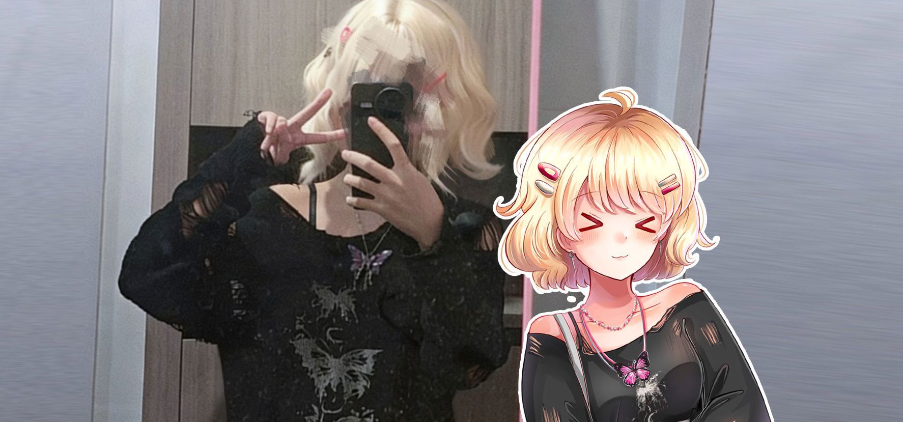 当我cos了自己做的gal的女主角……