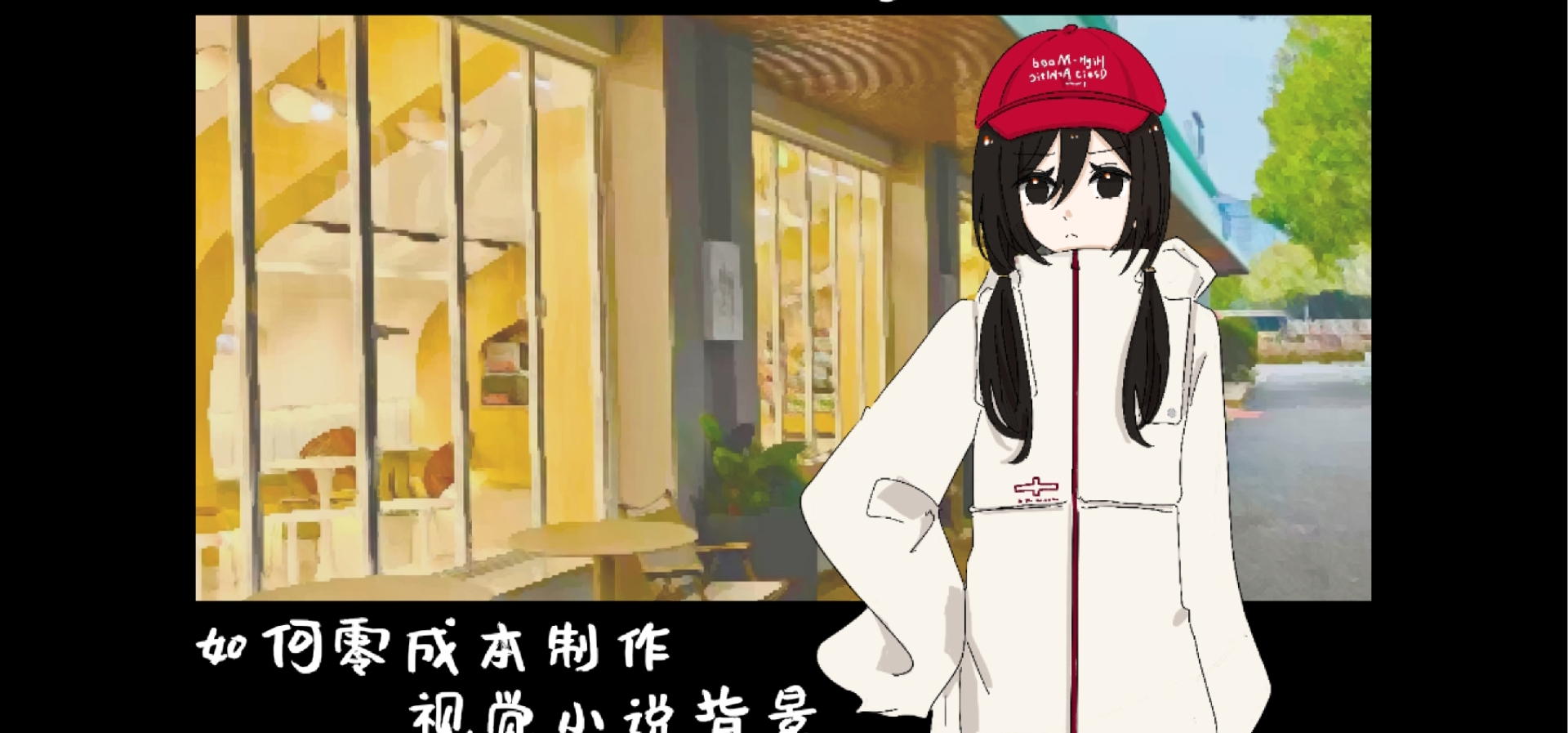 【没钱也要做gal】视觉小说背景零成本制作 实拍照片简单处理