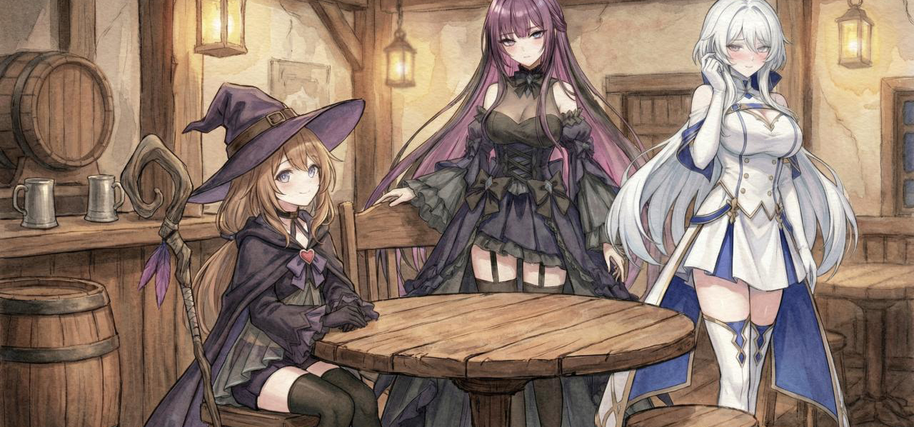 西幻真宫Gal《孤狼之春》剧本完成啦