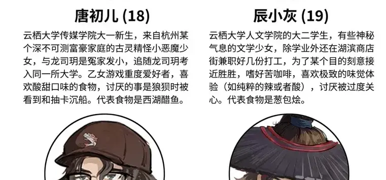 栖霞日记登场人物介绍2