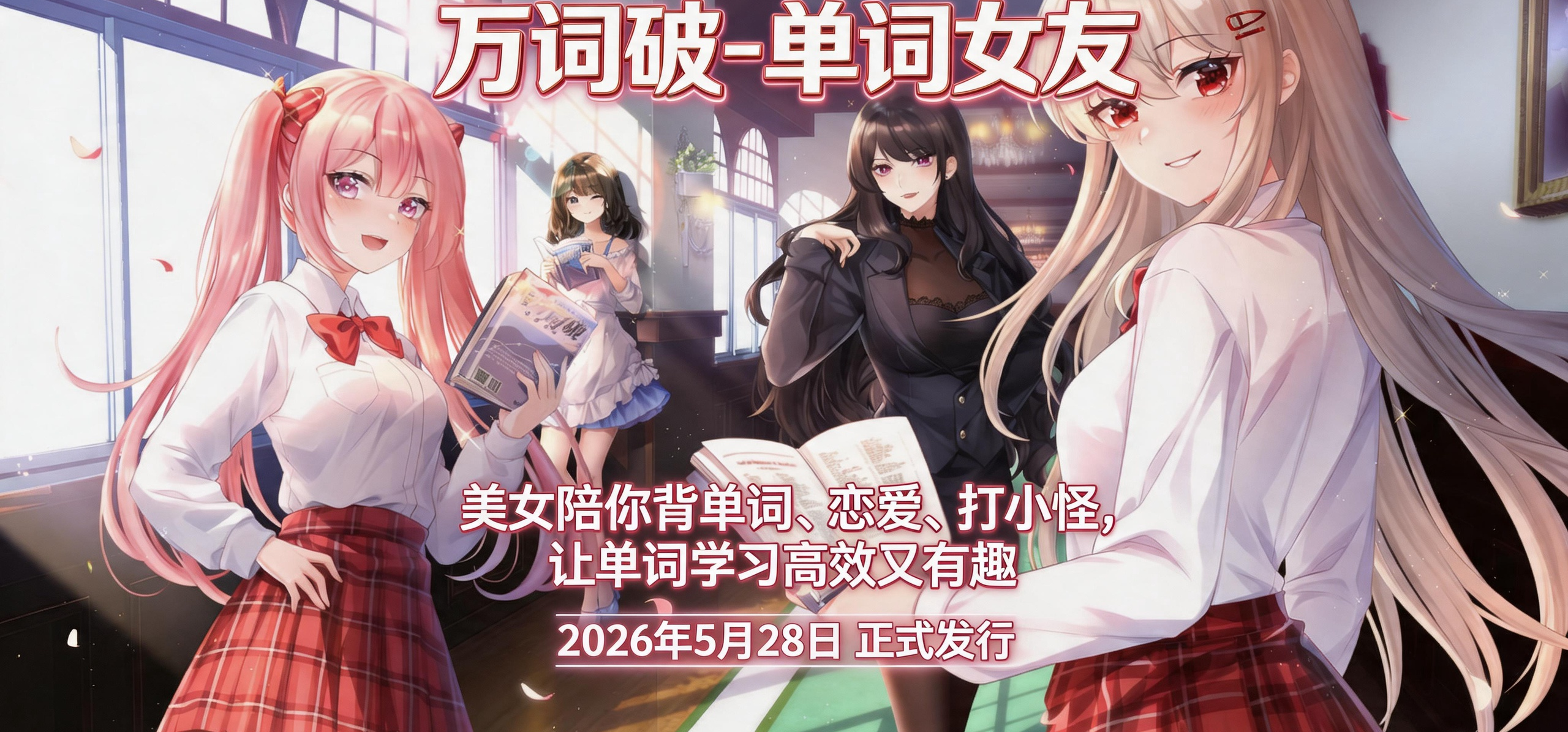《万词破-单词女友》定档5月28日晚8点