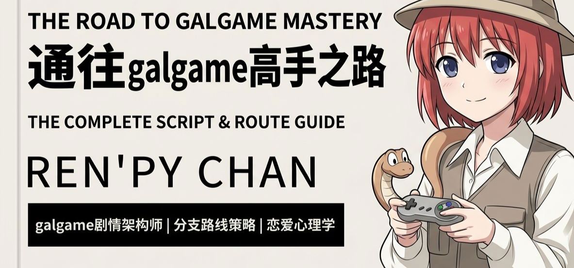 【renpy】选项分支、跳转、好感度数值、条件句判定、不可选、隐藏选、随机选、持久化数据多周目与特殊......