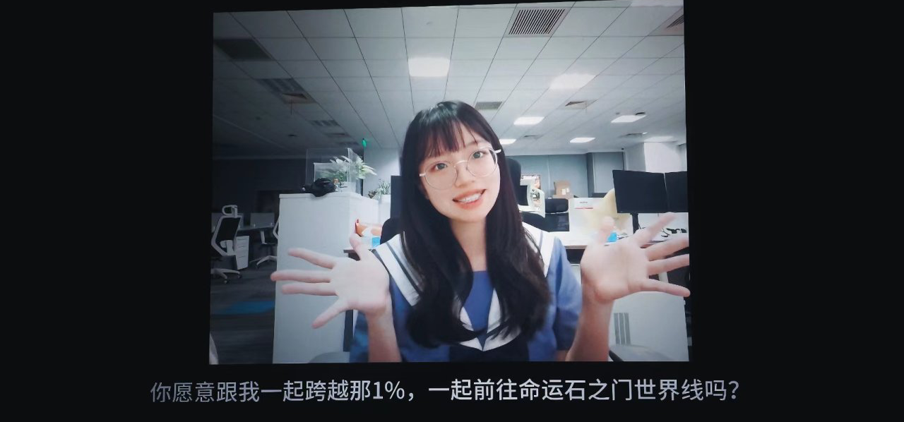 在电影院跟男友求婚成功后，我做了一个女追男的纯爱galgame