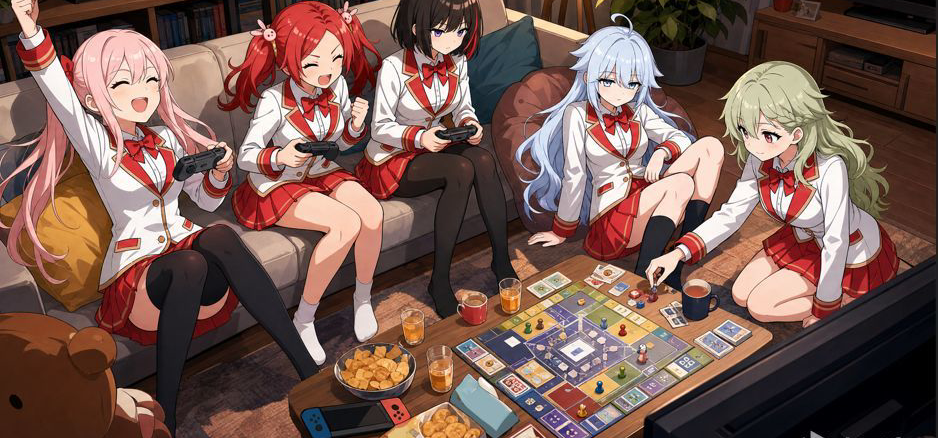 【闪耀！我的游戏班】角色介绍 - 学校教师part.2