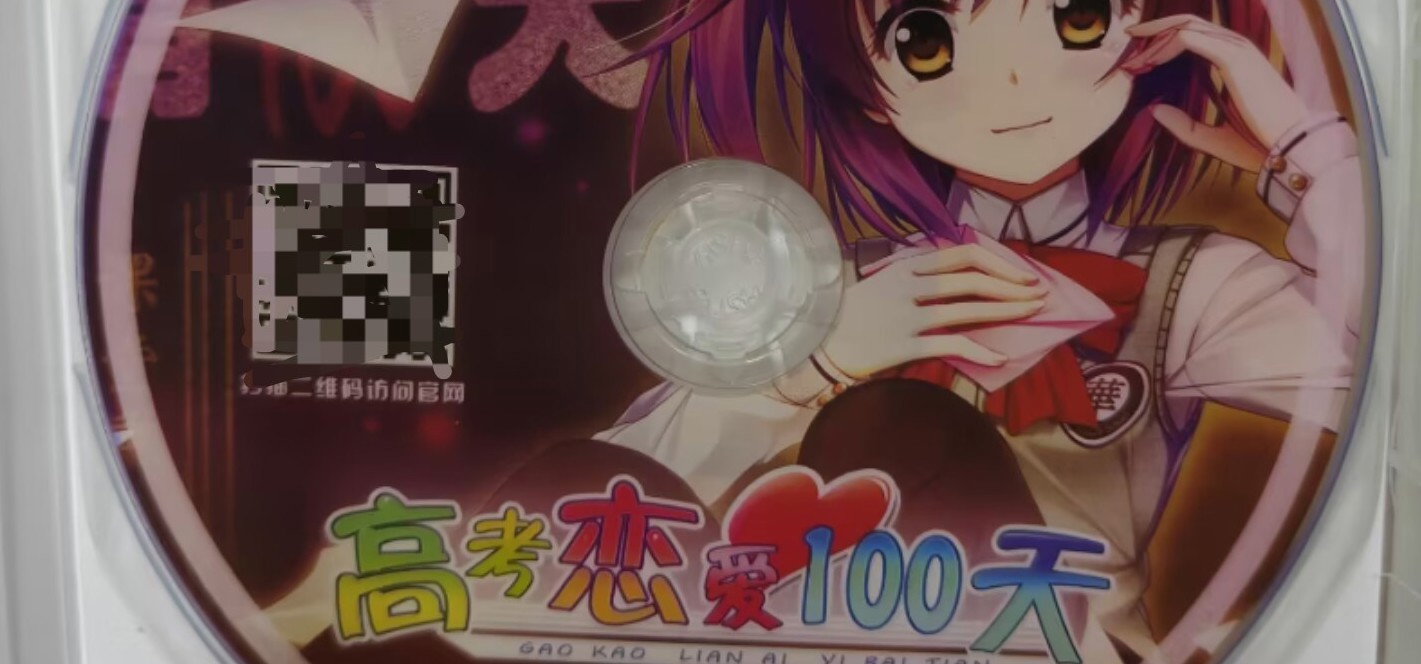 《高考恋爱一百天》再版游戏光盘