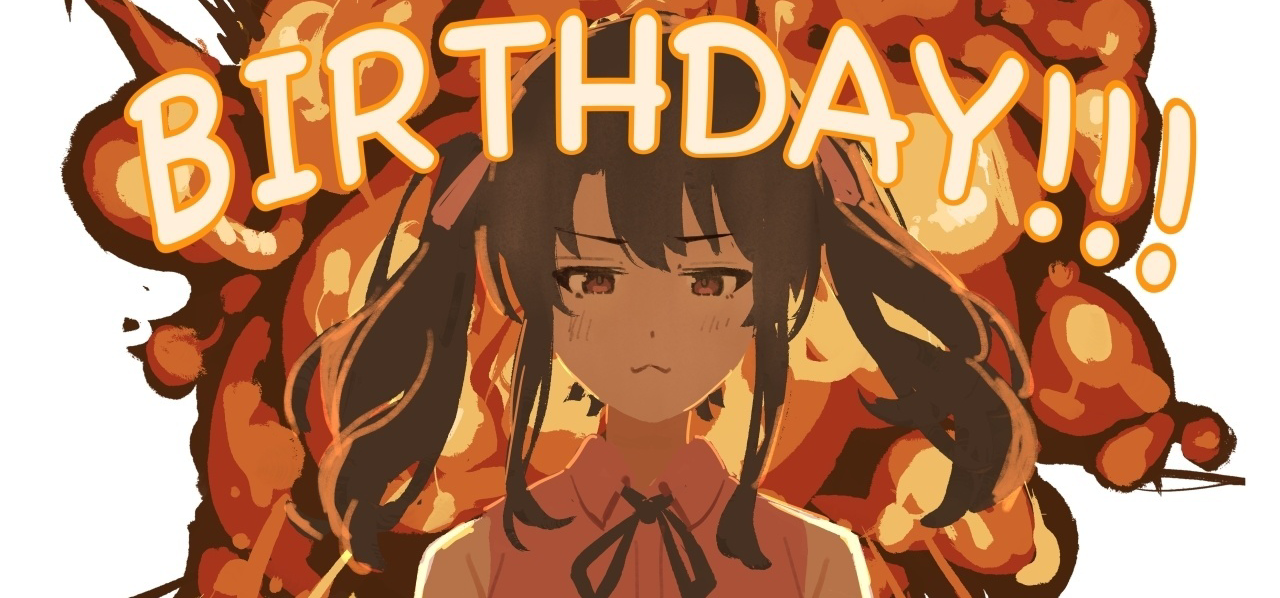 秋促折扣中～以及陈蝶蕊生日贺图
