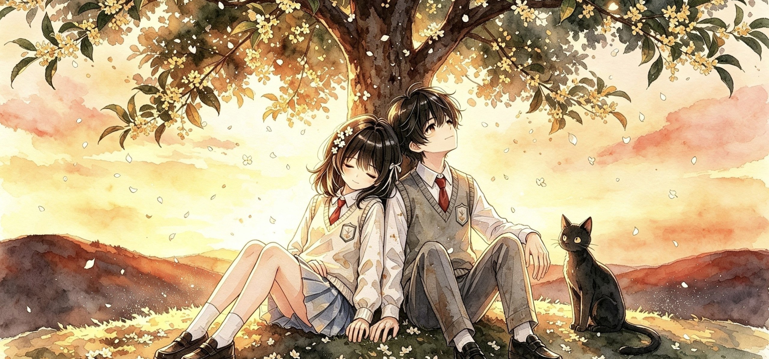 国产galgame《妹妹、猫、和我的罪孽》首支PV——明天见